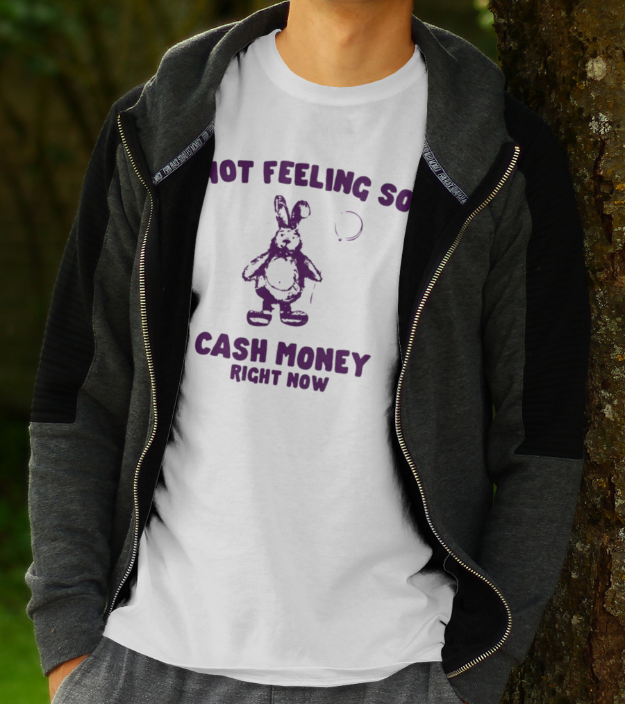 Bunny Not Feeling So Cash Money Right Now T-Shirt