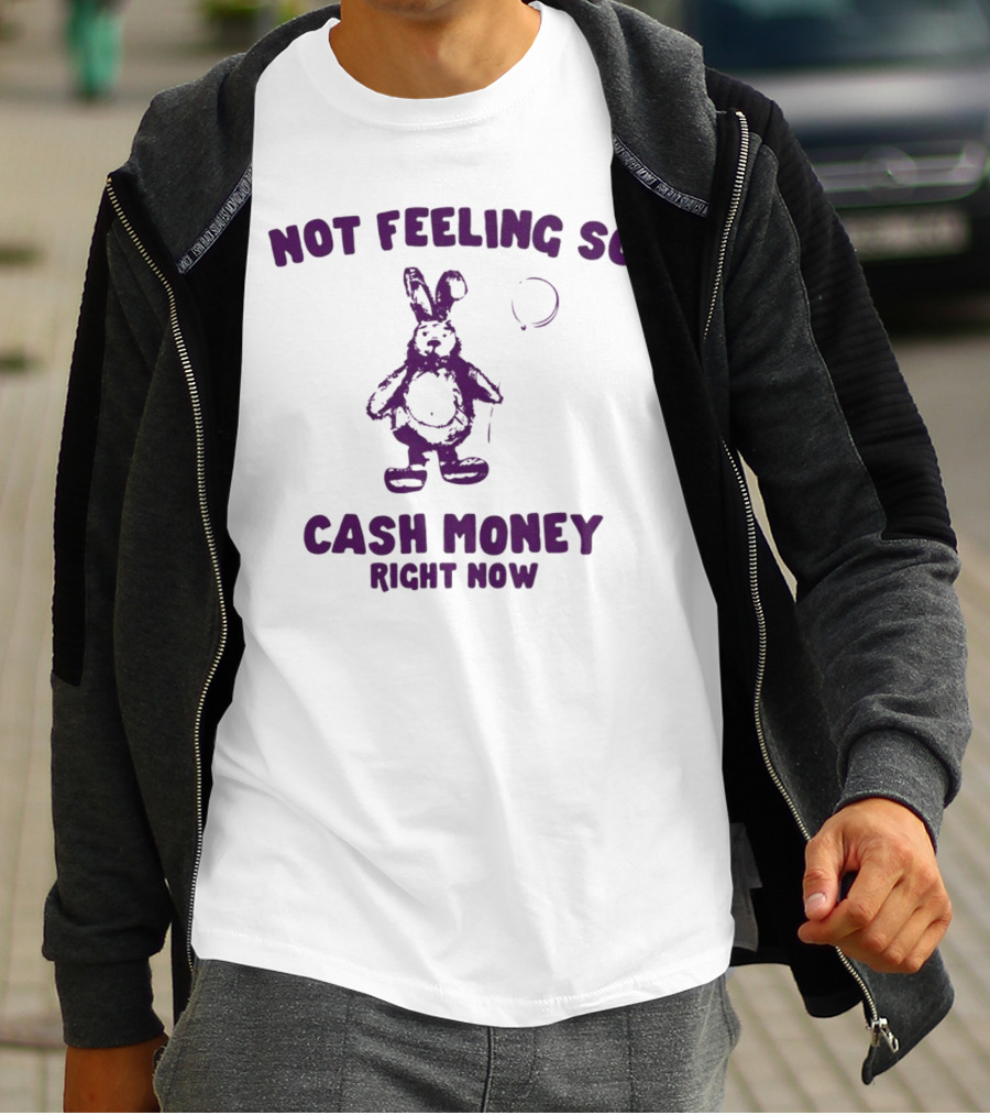 Bunny Not Feeling So Cash Money Right Now T-Shirt
