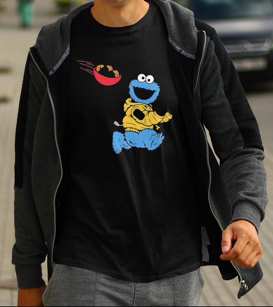 Catch Monster Chasing Cookie Bowl T-Shirt