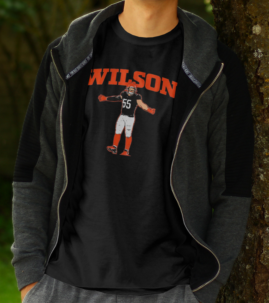 Wilson 55 Cincinnati Bengals Football Hero T-Shirt