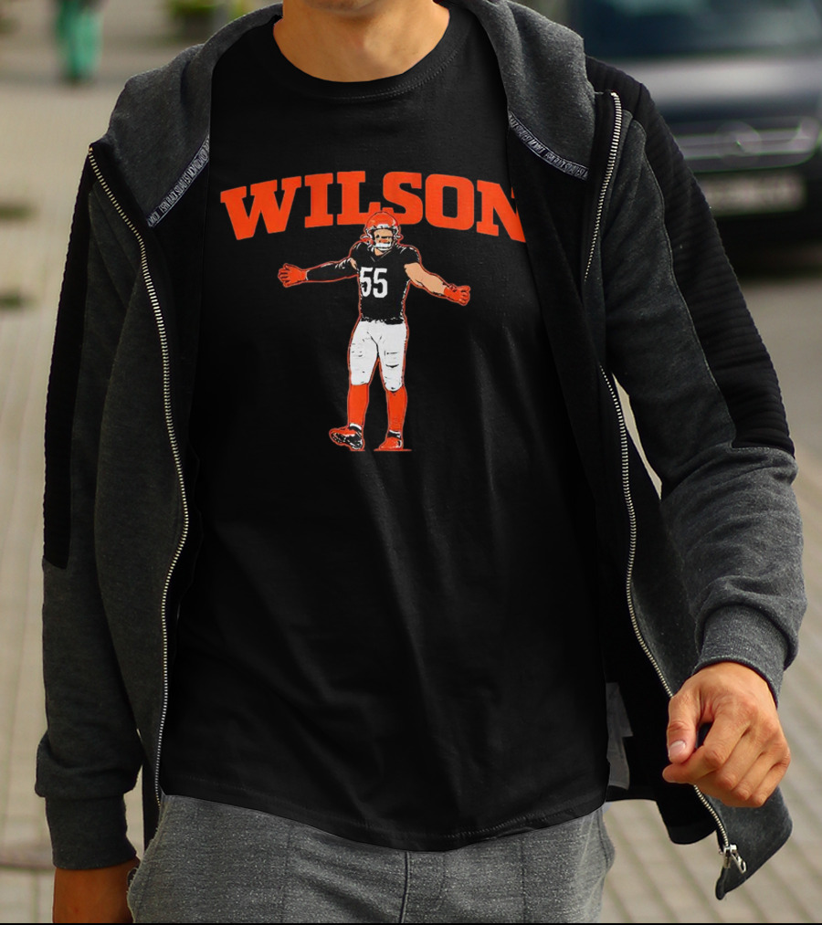 Wilson 55 Cincinnati Bengals Football Hero T-Shirt