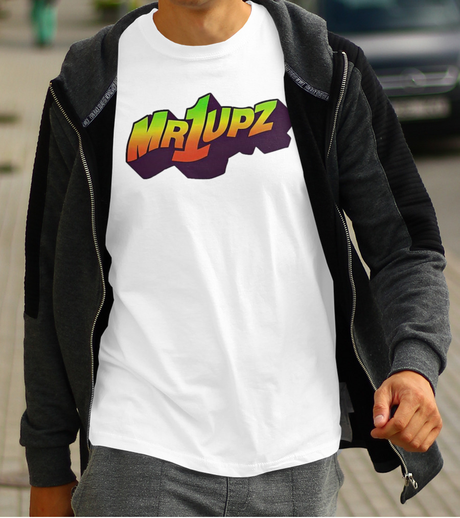 Mr1upz Shagadelic Retro Gradient Text T-Shirt
