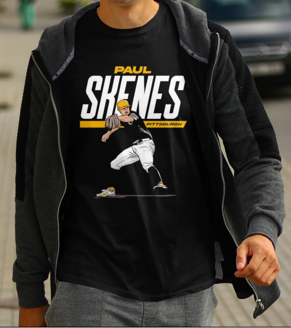 Paul Skenes Pittsburgh Pirates MLBPA Baseball Player T-Shirt