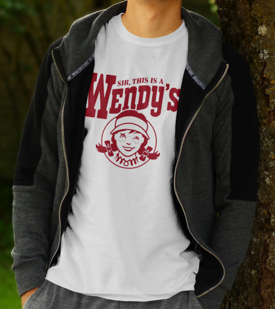 Sir This Is A Wendy’s Logo With Iconic Branding T-Shirt