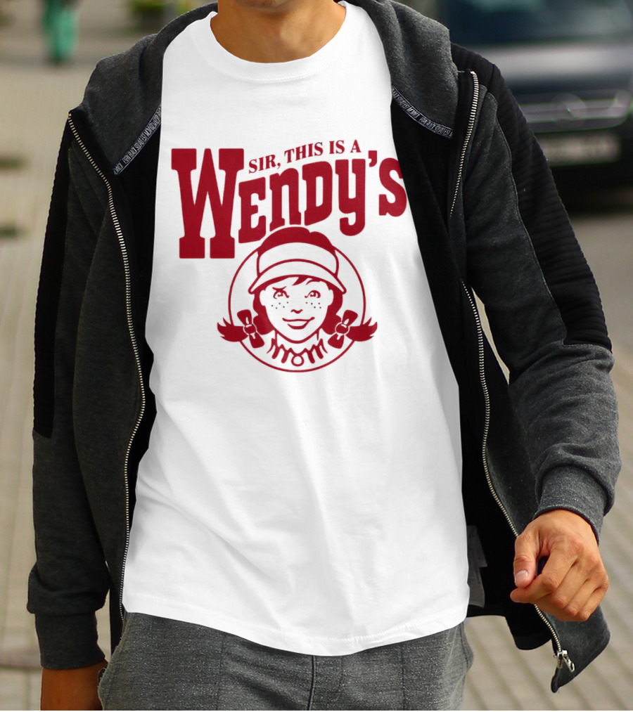 Sir This Is A Wendy’s Logo With Iconic Branding T-Shirt