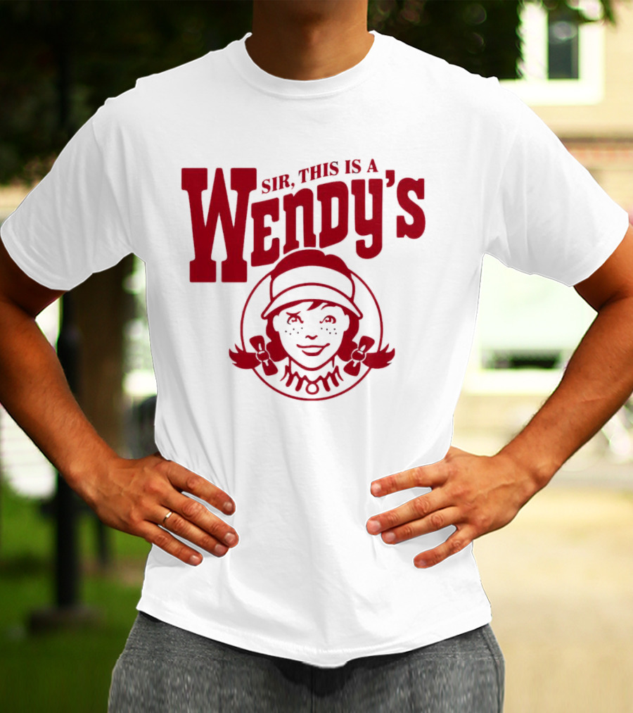 Sir This Is A Wendy’s Logo With Iconic Branding T-Shirt