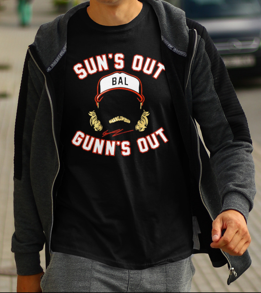 Gunnar Henderson Sun’s Out Gunn’s Out BAL Cap T-Shirt