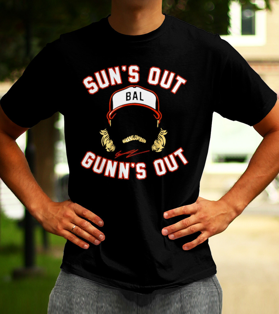 Gunnar Henderson Sun’s Out Gunn’s Out BAL Cap T-Shirt