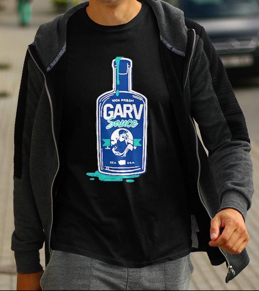 100% Fresh Garv Sauce Seattle USA T-Shirt