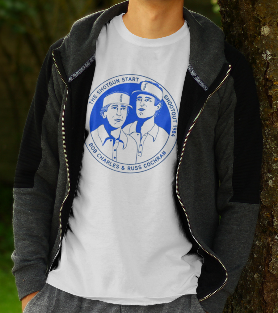 The Shotgun Start Shootout 1984 Bob Charles And Russ Cochran T-Shirt
