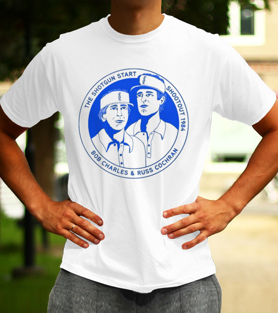 The Shotgun Start Shootout 1984 Bob Charles And Russ Cochran T-Shirt