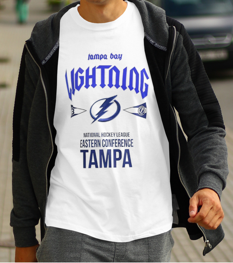Tampa Bay Lightning National Hockey League Eastern Conference Tour T-Shirt