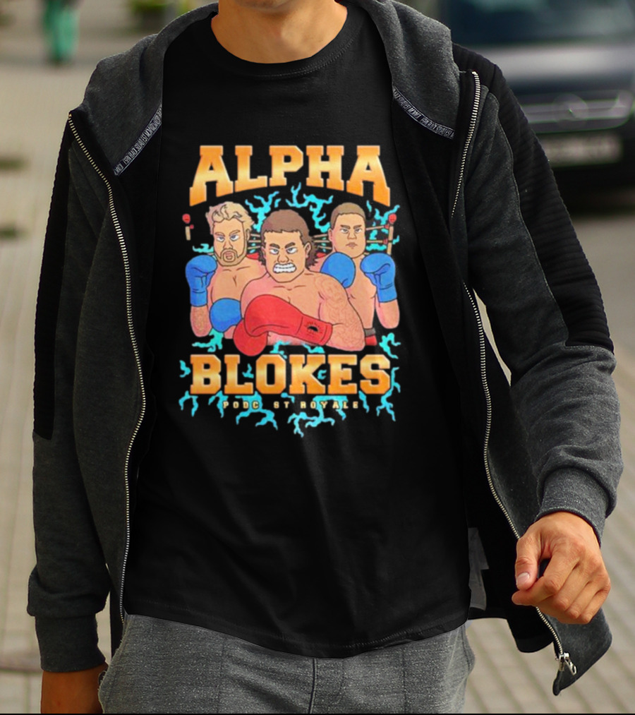 Alpha Blokes Podc St Royale Boxing Trio T-Shirt