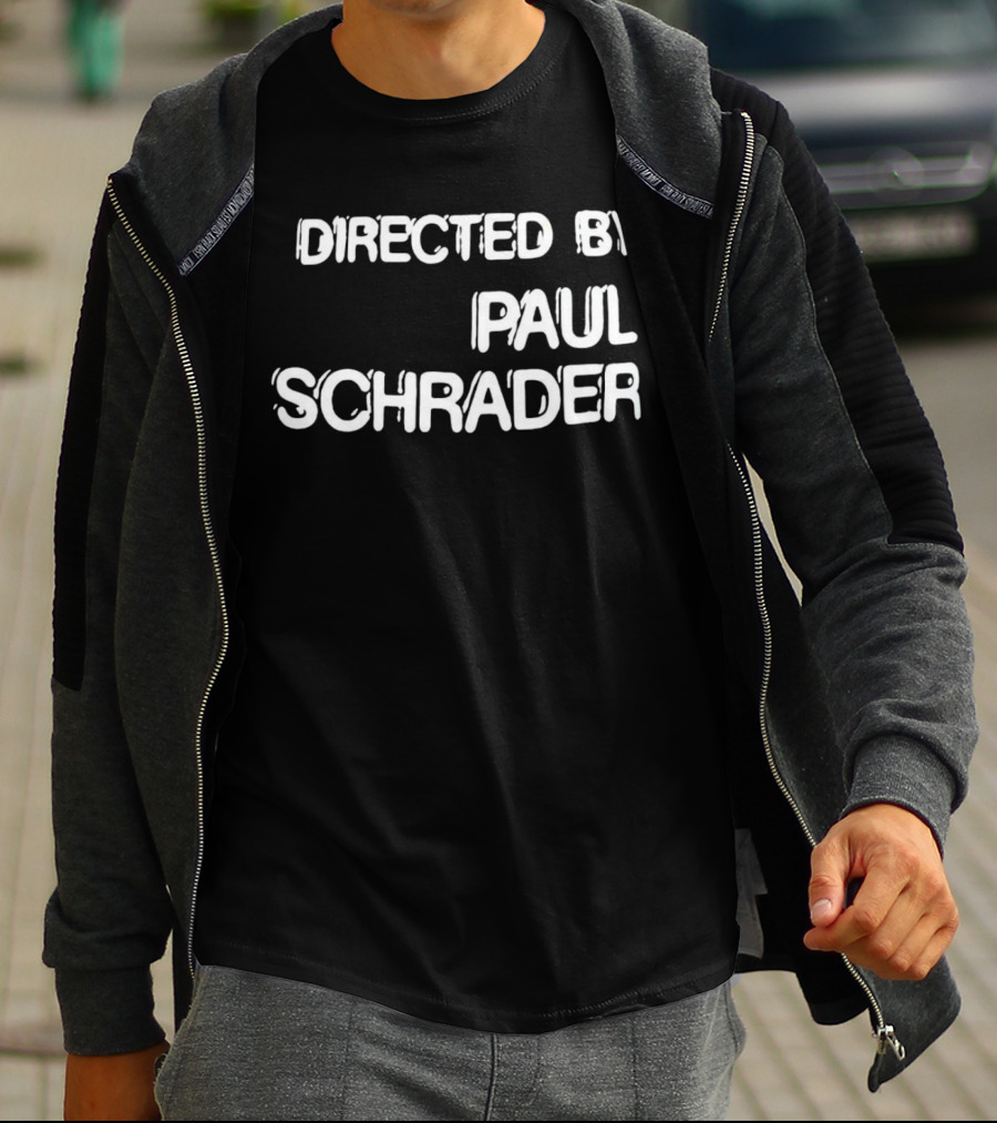 Directed By Paul Schrader Vintage T-Shirt
