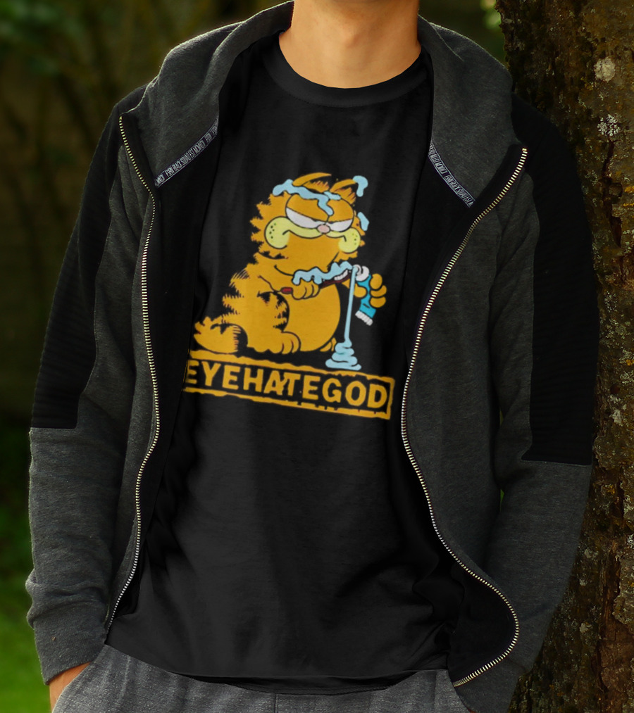 Eyehategod Garfield Toothpaste T-Shirt