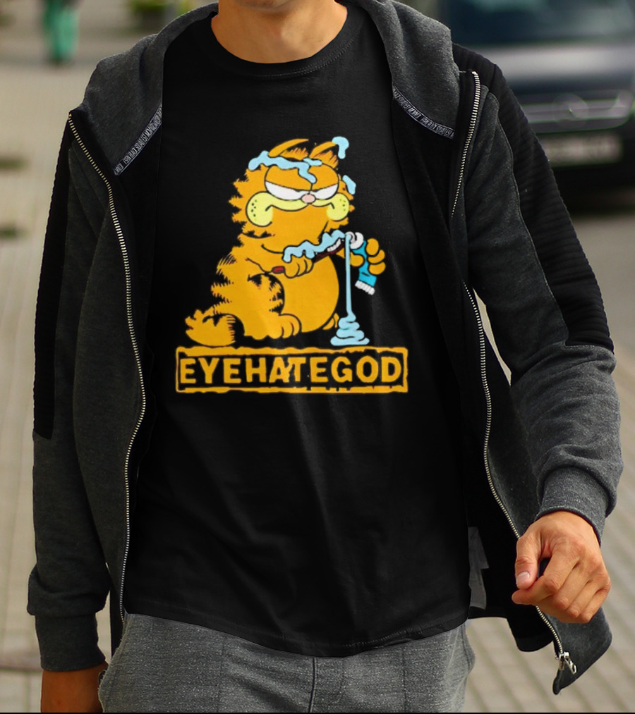 Eyehategod Garfield Toothpaste T-Shirt