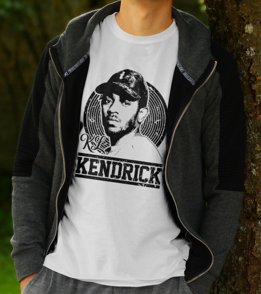 Kendrick Lamar KL Iconic Tribute Circular T-Shirt