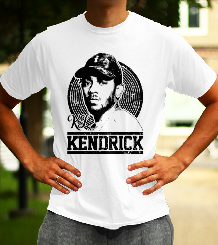 Kendrick Lamar KL Iconic Tribute Circular T-Shirt