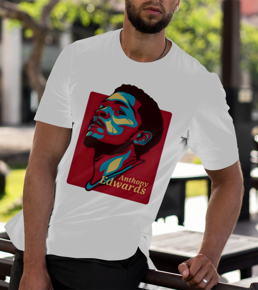 Anthony Edwards Minnesota Timberwolves NBA Player T-Shirt