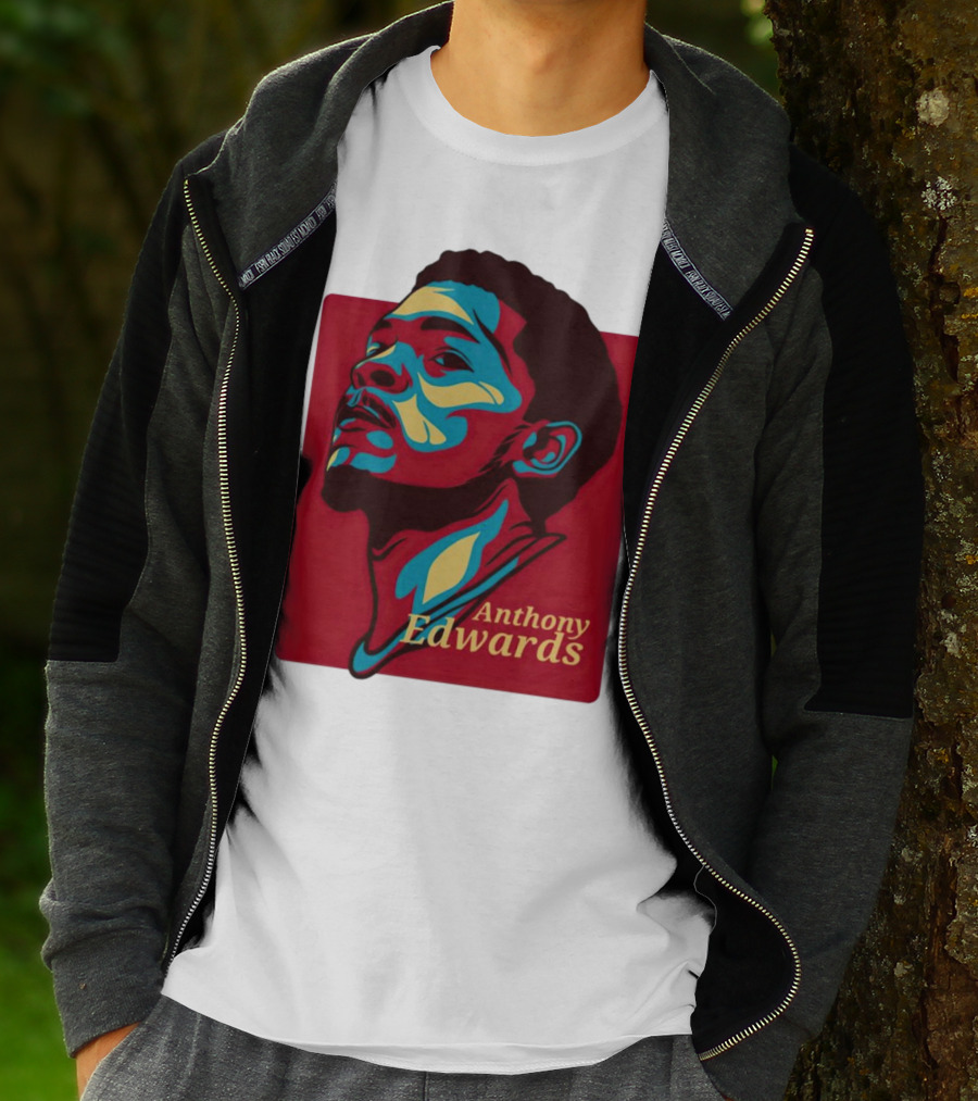 Anthony Edwards Minnesota Timberwolves NBA Player T-Shirt