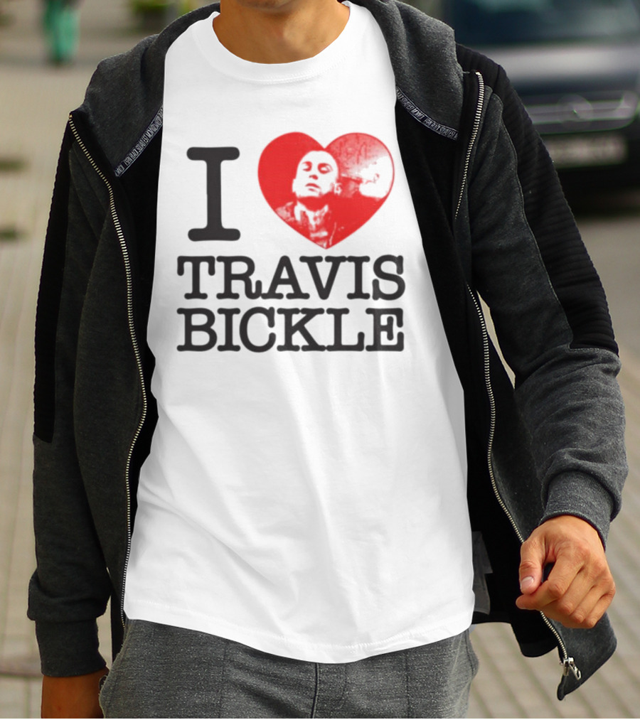 I Heart Travis Bickle Red Heart T-Shirt