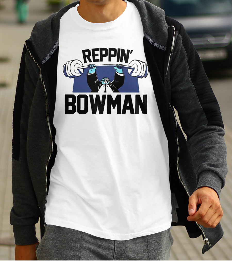 Reppin Bowman Fitness Lifting T-Shirt