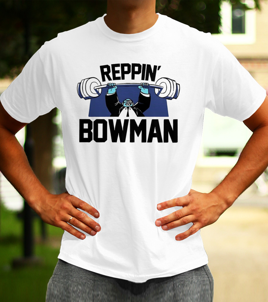 Reppin Bowman Fitness Lifting T-Shirt