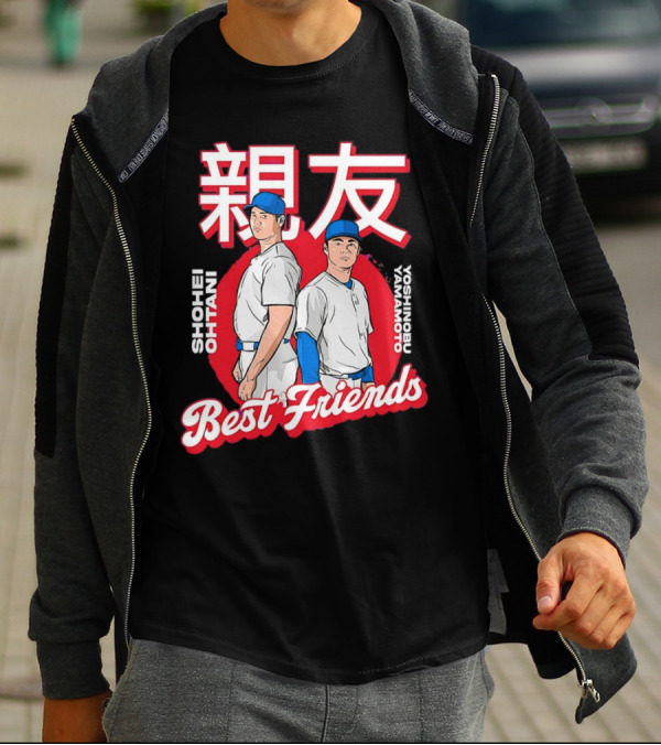 Shohei Ohtani Yoshinobu Yamamoto Best Friends Dodgers T-Shirt