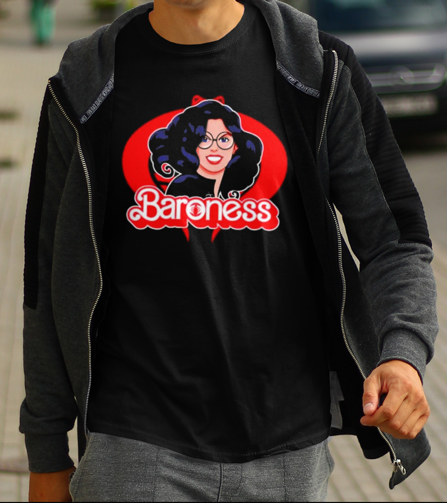 Baroness Cobra Femme Fatale Icon With Glasses T-Shirt