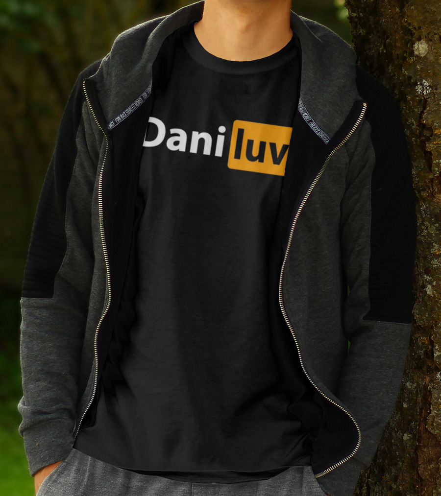 Dani Luv Black T-Shirt