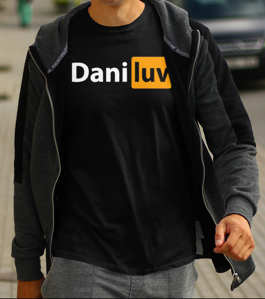 Dani Luv Black T-Shirt