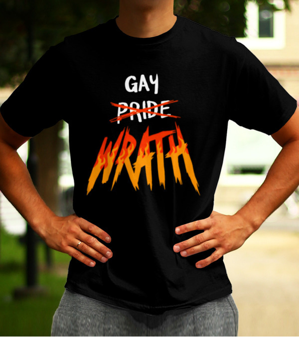Mars Heyward Gay Pride Wrath T-Shirt