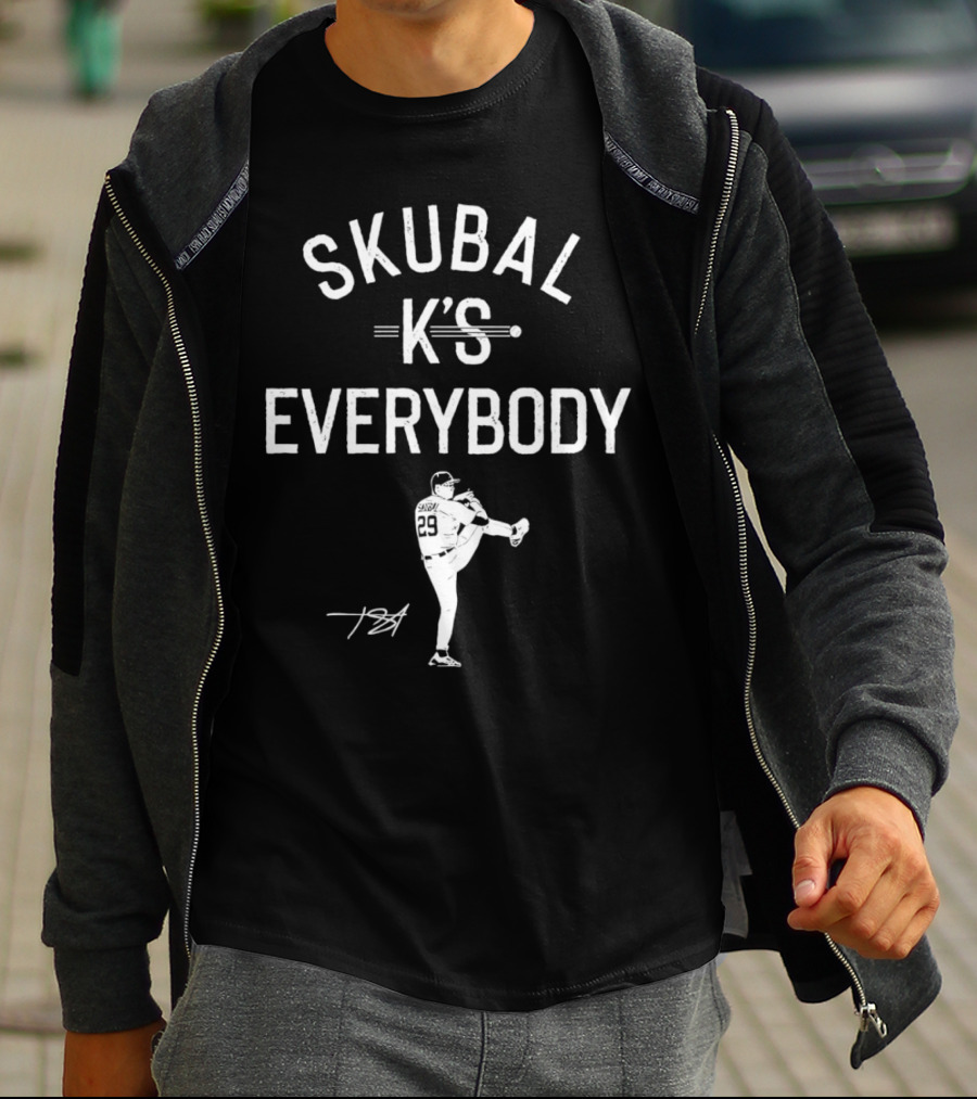 Skubal K's Everybody Number 29 Pitcher Stance T-Shirt