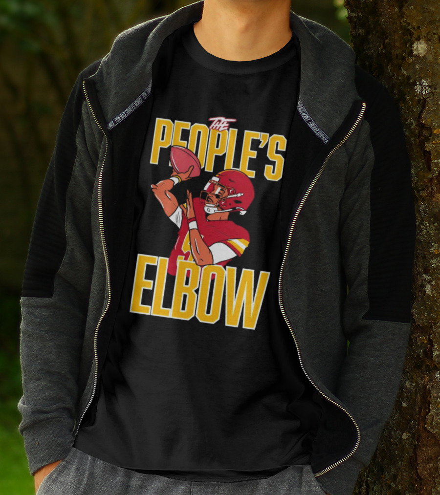 The People’s Elbow Washington Commanders Football Player Quarterback T-Shirt