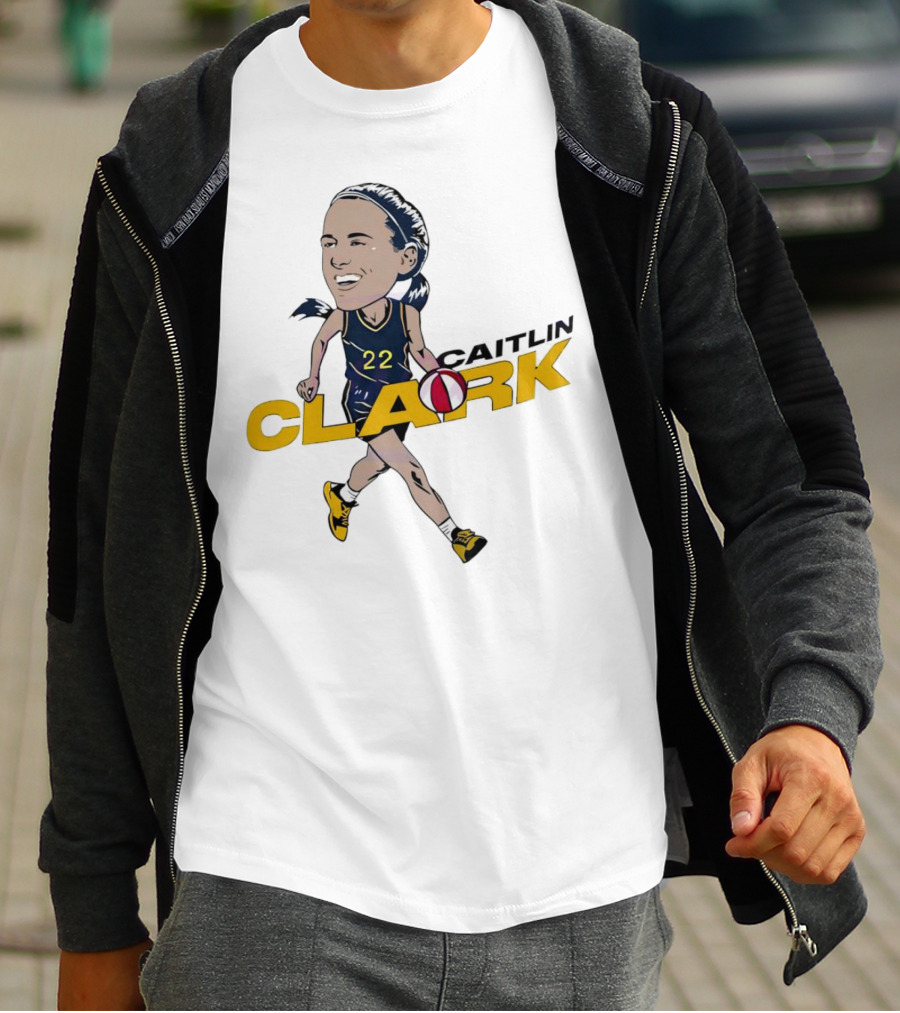 Indiana Fever Caitlin Clark Basketball 22 T-Shirt