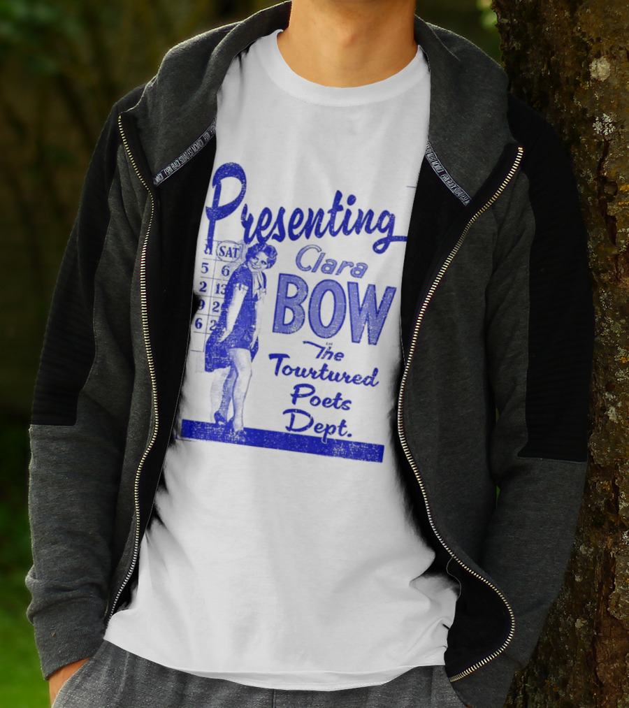 Presenting Clara Bow The Tortured Poets Dept T-Shirt
