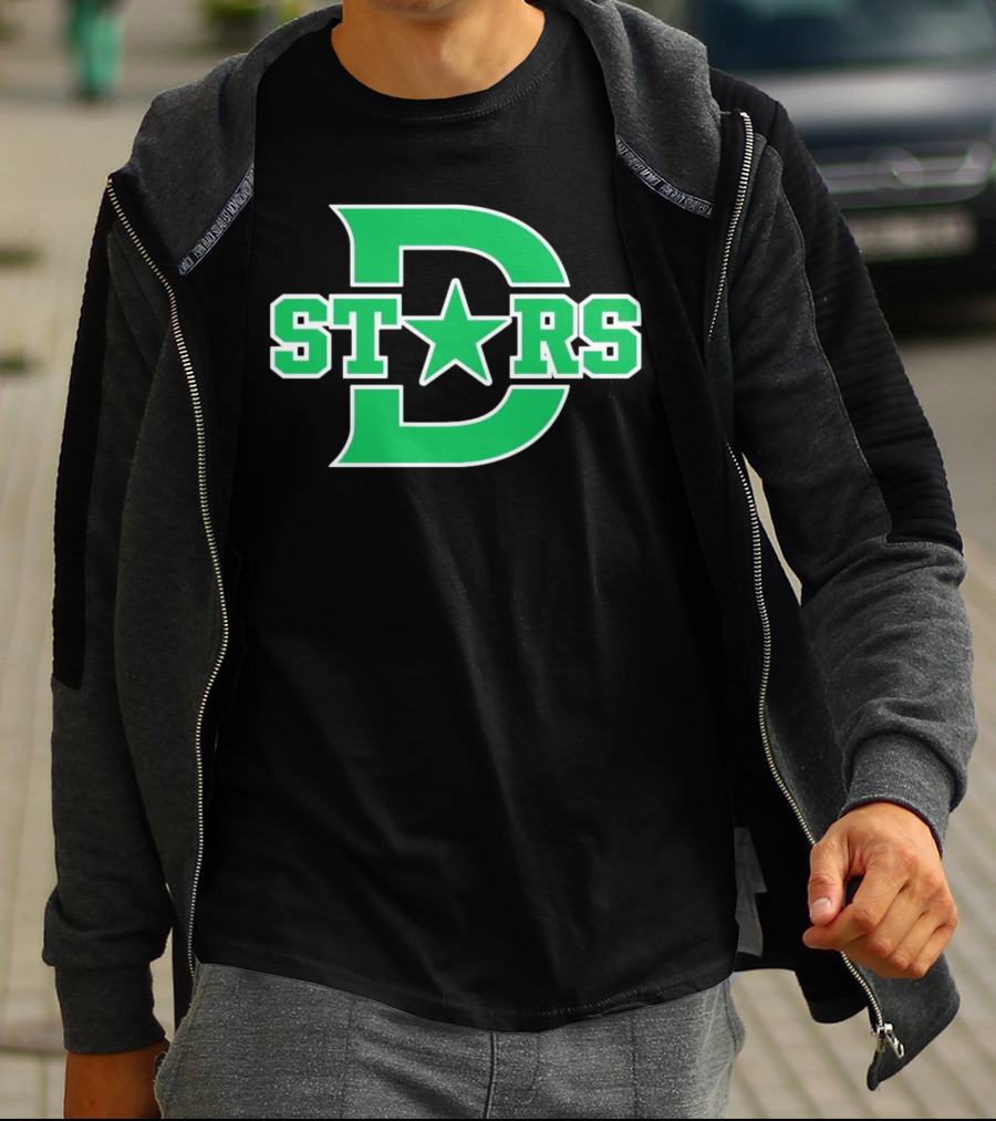 Dallas Stars NHL Hockey Team Logo ST★RS D T-Shirt
