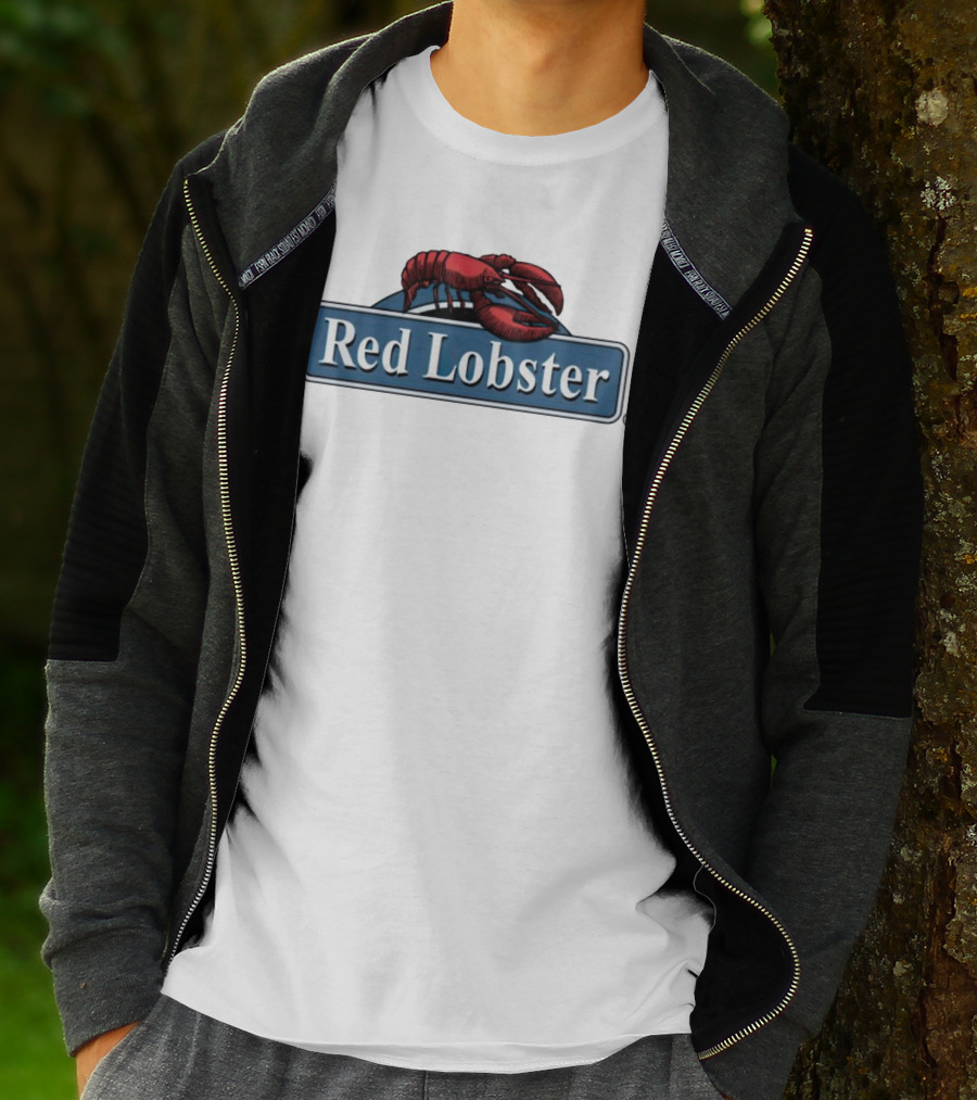Red Lobster Seafood Restaurant Logo Emblem T-Shirt