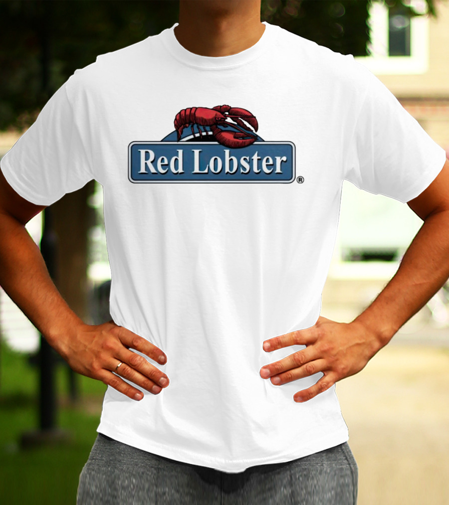 Red Lobster Seafood Restaurant Logo Emblem T-Shirt