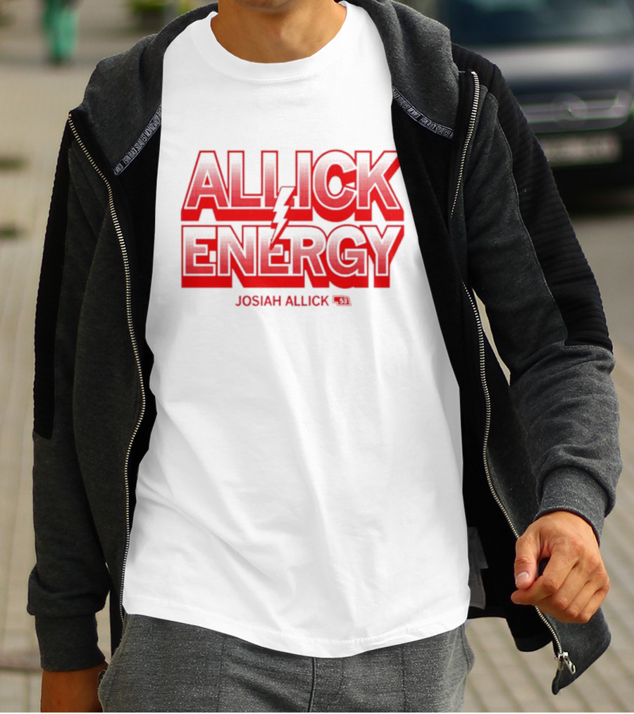 Josiah Allick Energy Allick E.N.E.R.G.Y. 31 T-Shirt
