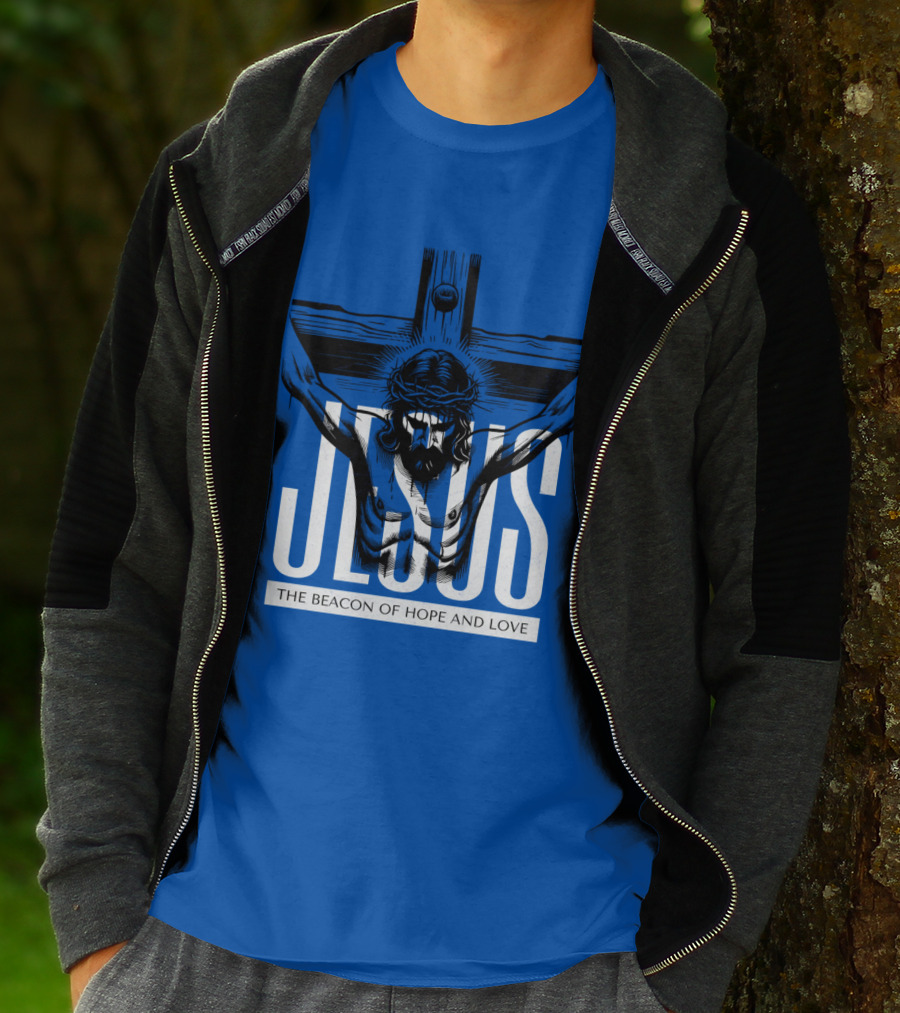 JESUS The Beacon Of Hope And Love T-Shirt