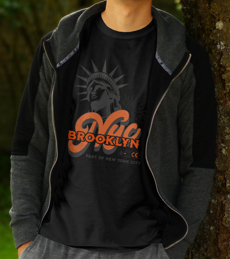 NYC Brooklyn Part Of New York City Statue Of Liberty T-Shirt