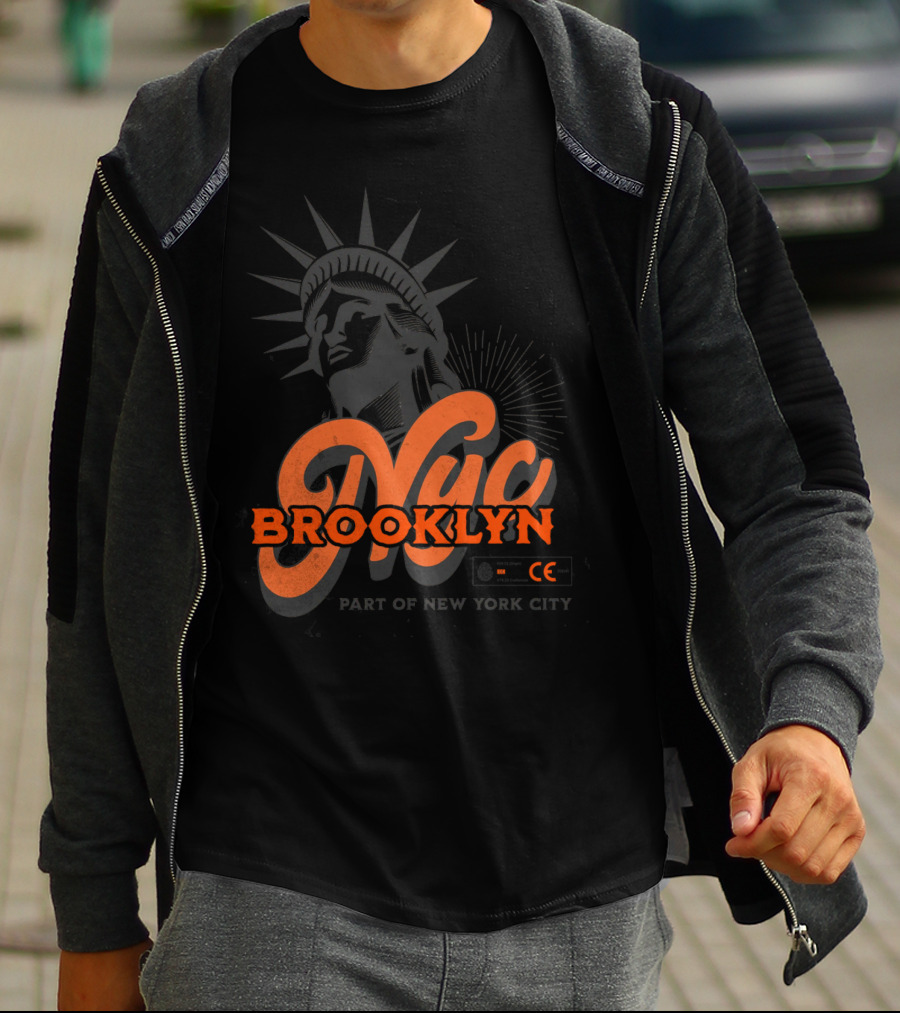 NYC Brooklyn Part Of New York City Statue Of Liberty T-Shirt