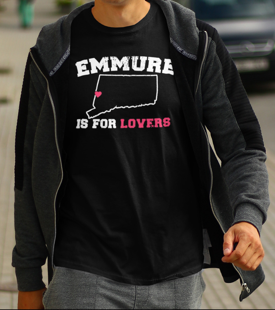 Emmure Is For Lovers Connecticut Heart Location T-Shirt