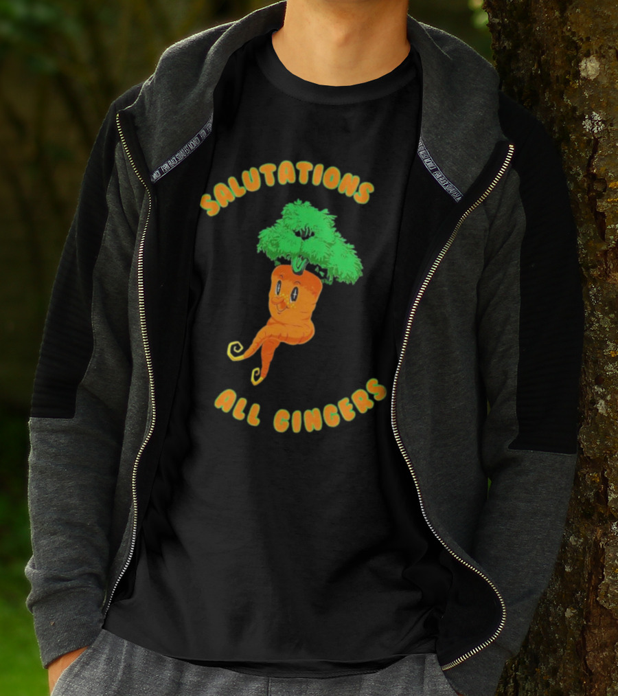 Salutations All Gingers Happy Carrot T-Shirt