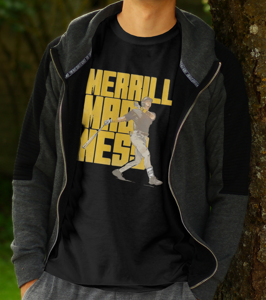 Merrill Madness San Diego Padres Baseball Jackson T-Shirt