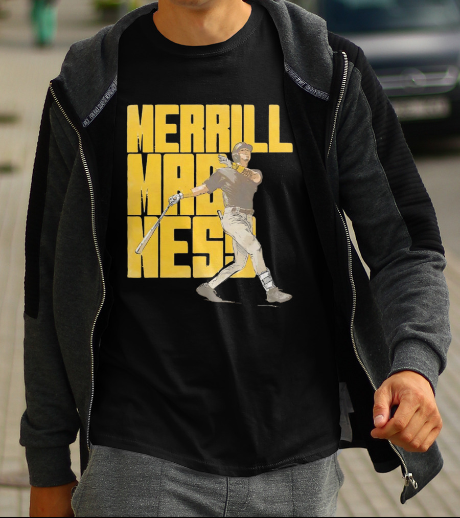 Merrill Madness San Diego Padres Baseball Jackson T-Shirt
