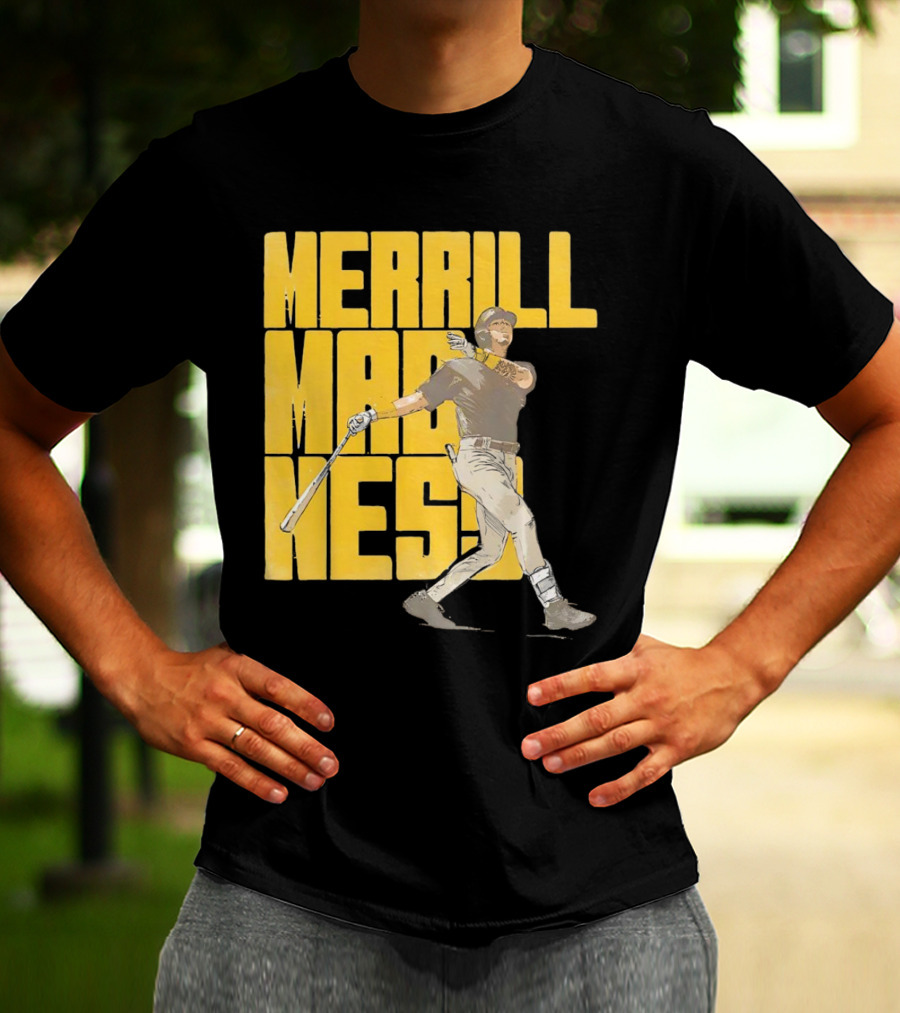 Merrill Madness San Diego Padres Baseball Jackson T-Shirt