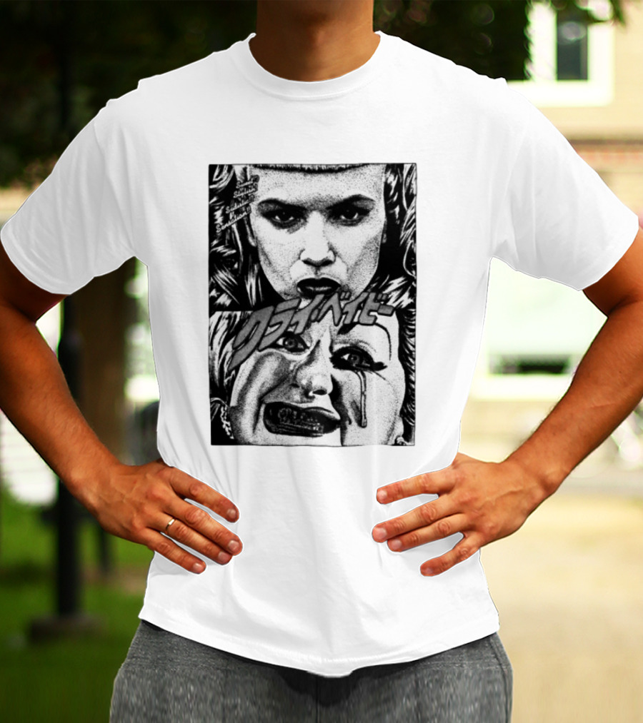 Mobshity Cry Baby John Waters Japanese Comic Style Faces T-Shirt