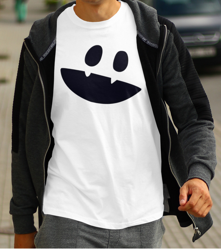 Jack Frost Persona Black Smiley Face T-Shirt